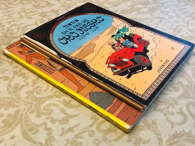 Lote libros TINTÍN