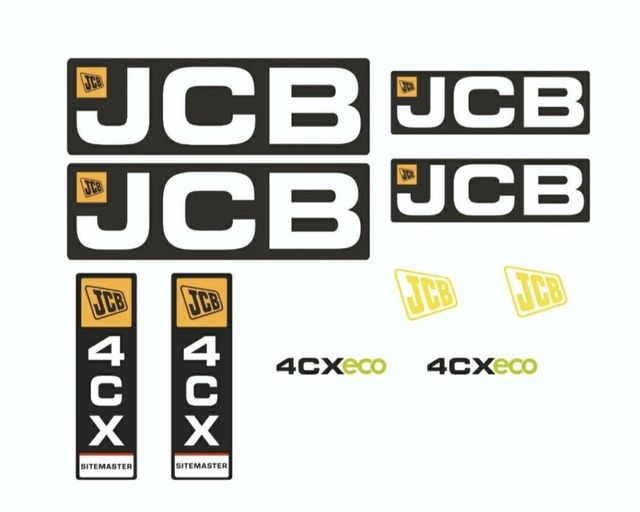 Kit Adhesivos JCB 4CX