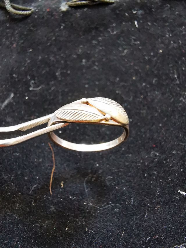 Anillo de plata autentica