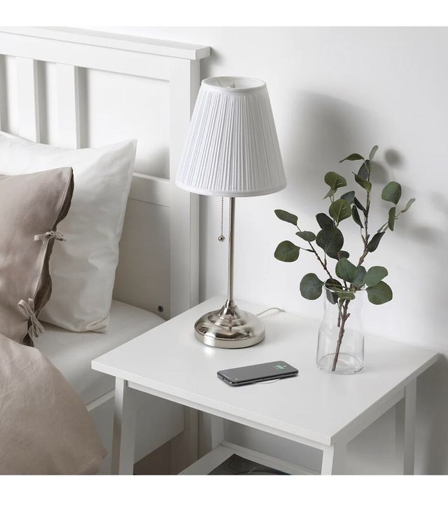 Cargador inalámbrico, blanco/corcho NORDMÄRKE