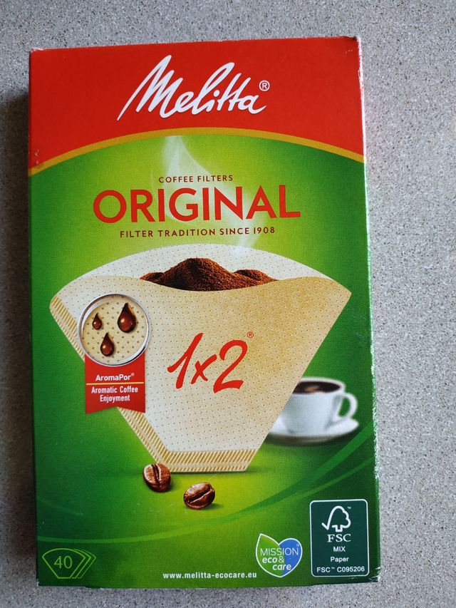 filtro cafetera eléctrica sin estrenar