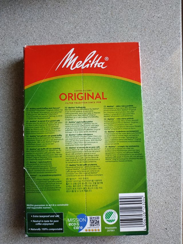 filtro cafetera eléctrica sin estrenar