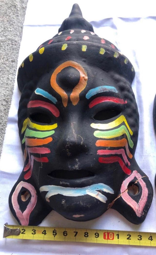 Artesanía máscaras caretas Africa