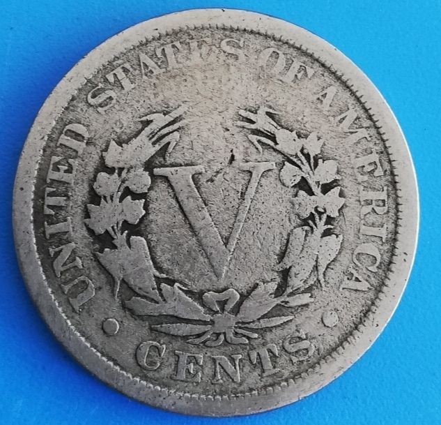 5 Centavos de 1902, Estados Unidos.