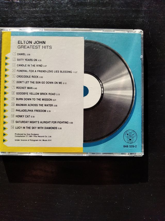 ELTON JOHN GRANDES ÉXITOS CD