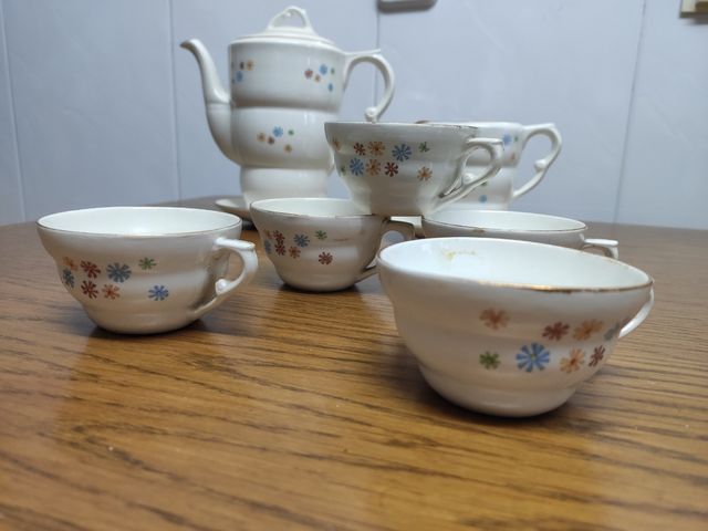 Juego de café Vintage, muy antiguo