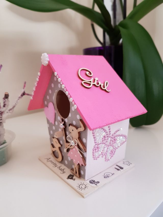 Casita adorno bebés y niños