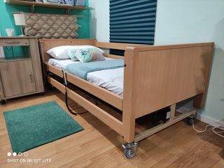 Cama articulada elevable madera