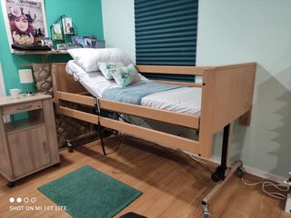 Cama articulada elevable madera