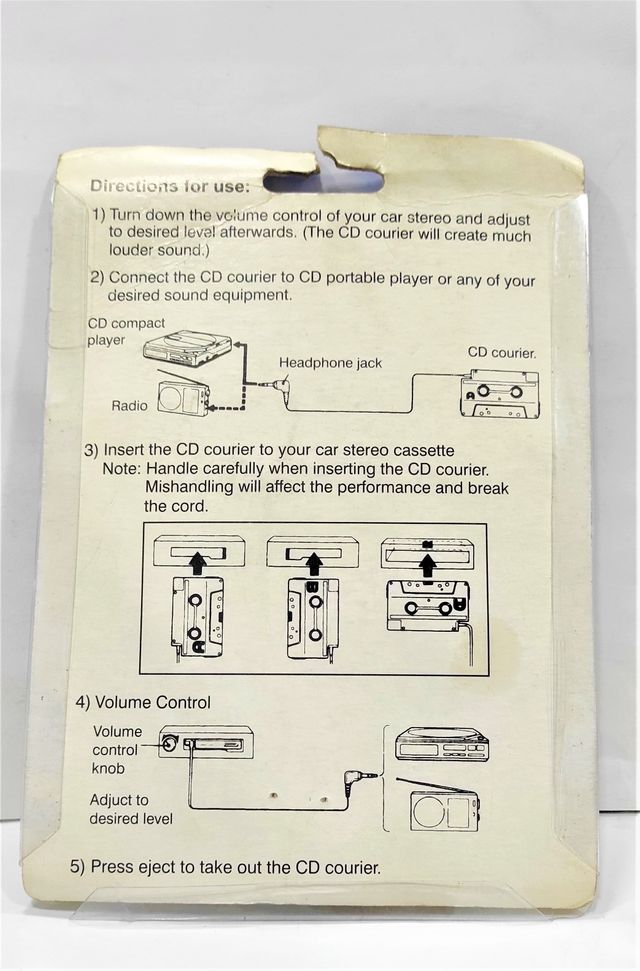 Disco compacto COURIER (MODELO E6001)