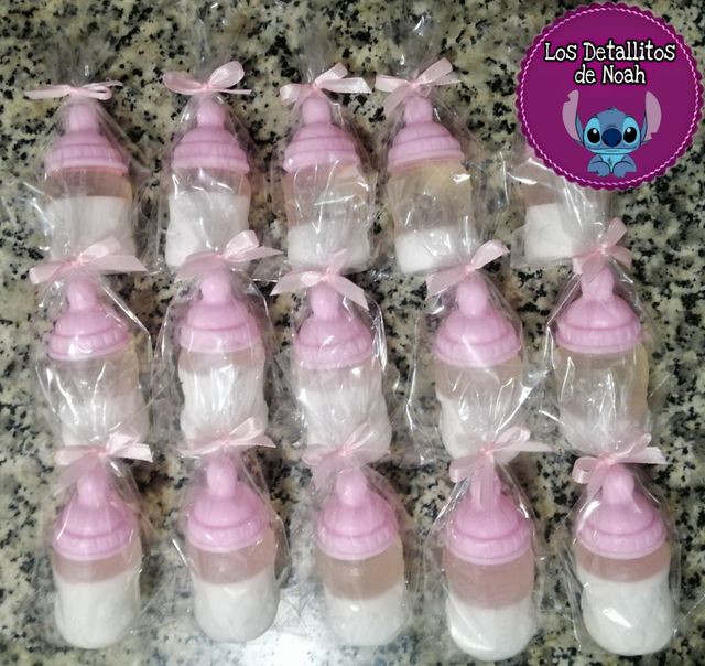 Detalle biberón de jabón