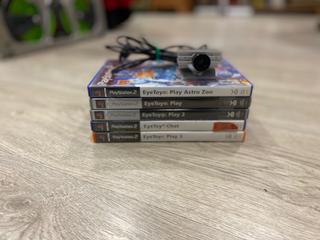 Eye Toy ps2 + 5 juegos