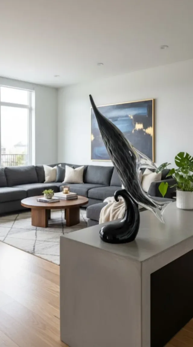 Escultura Murano Fumato 70's