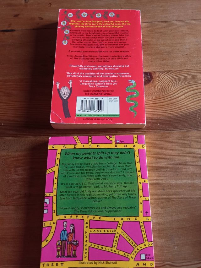 Jacqueline Wilson. 2 books