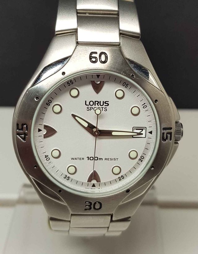 1072-Reloj LORUS SPORTS VX42- 10 ATM -Vintage, NOS