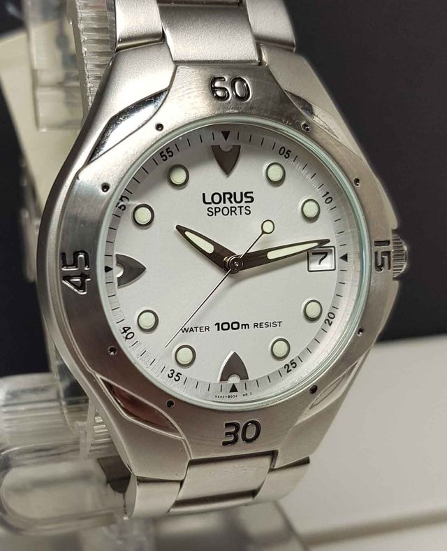 1072-Reloj LORUS SPORTS VX42- 10 ATM -Vintage, NOS