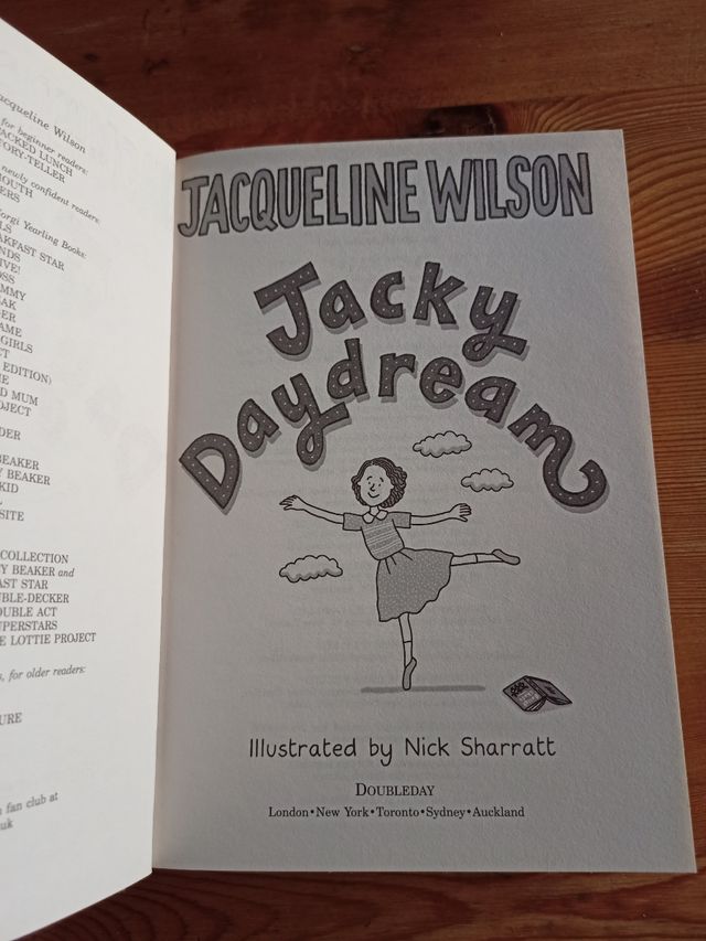 Jacqueline Wilson hardback