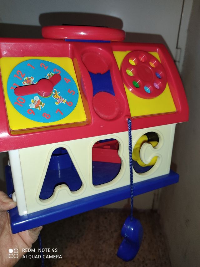 casita con piezas encajables