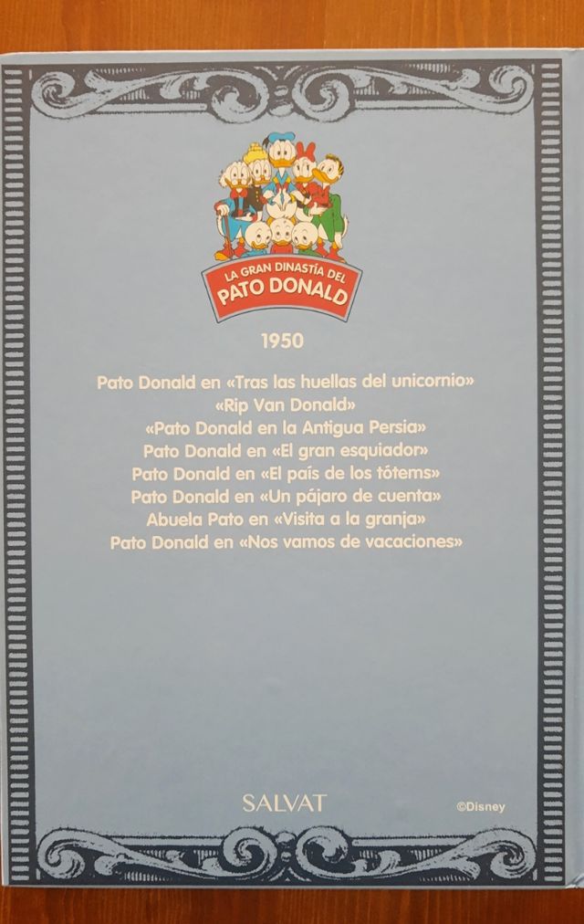 LIBRO PATO DONALD COMIC DISNEY NIÑOS