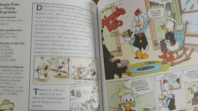 LIBRO PATO DONALD COMIC DISNEY NIÑOS