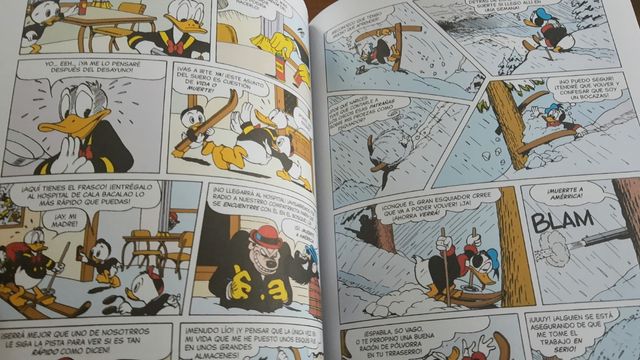 LIBRO PATO DONALD COMIC DISNEY NIÑOS