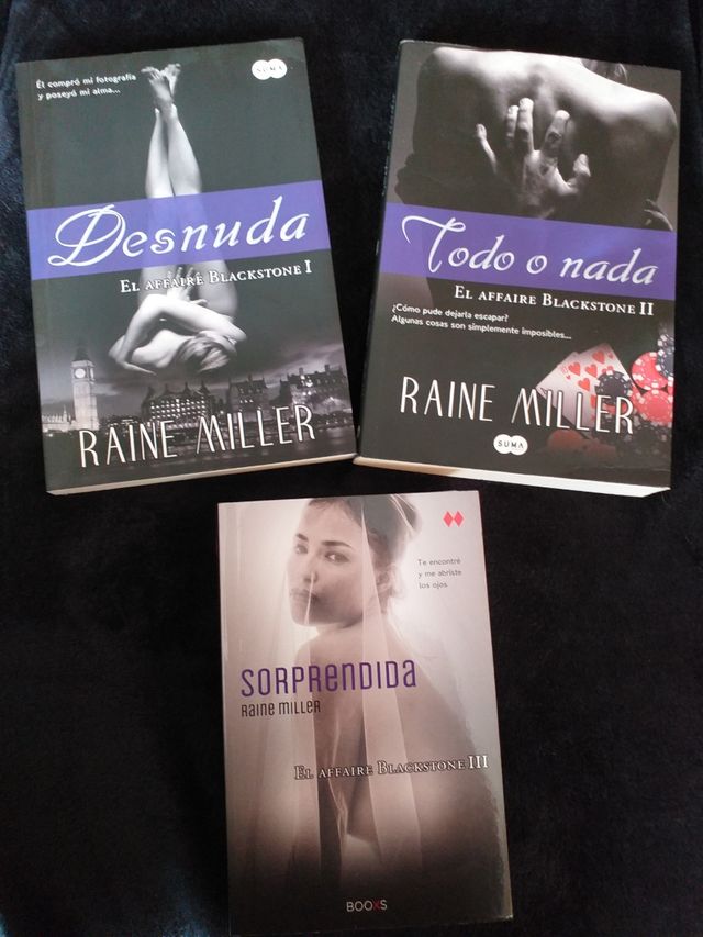 El Affaire Blackstone, 3 libros