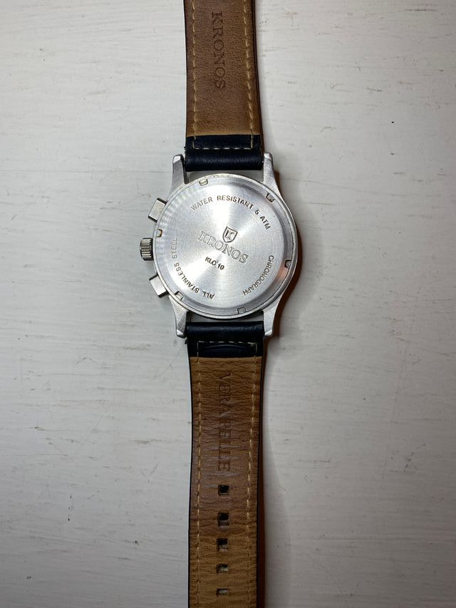 Reloj de pulsera cronógrafo Kronos KLC 10 de segunda mano por 30