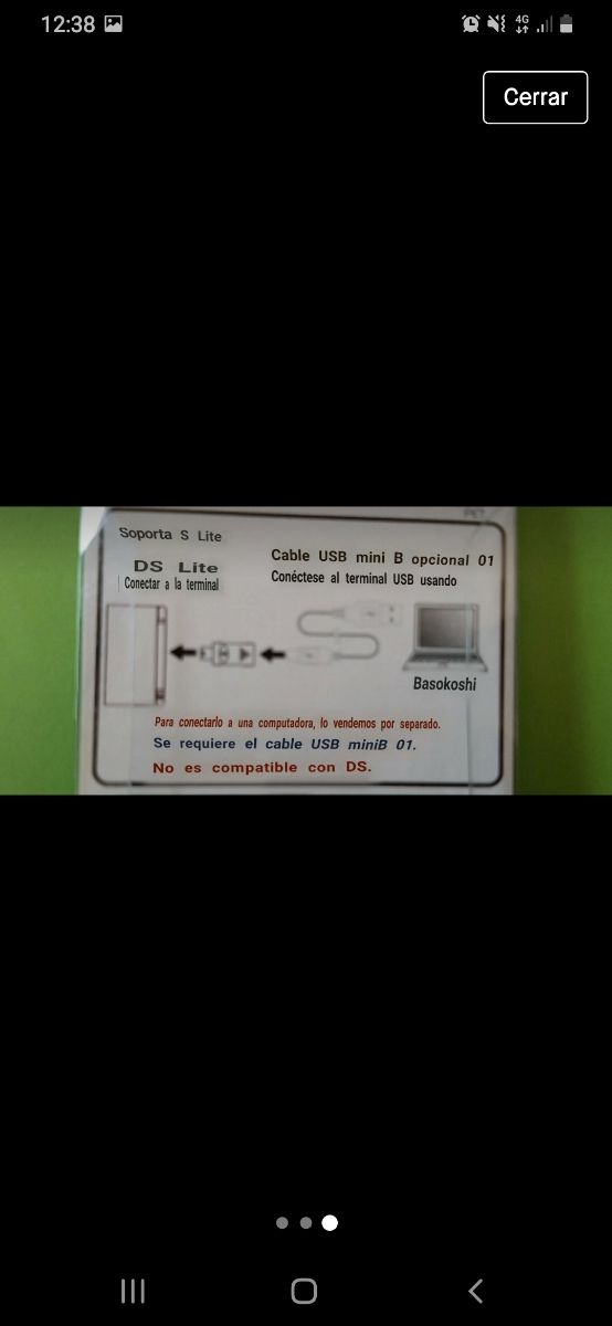 Nintendo DS Lite conector