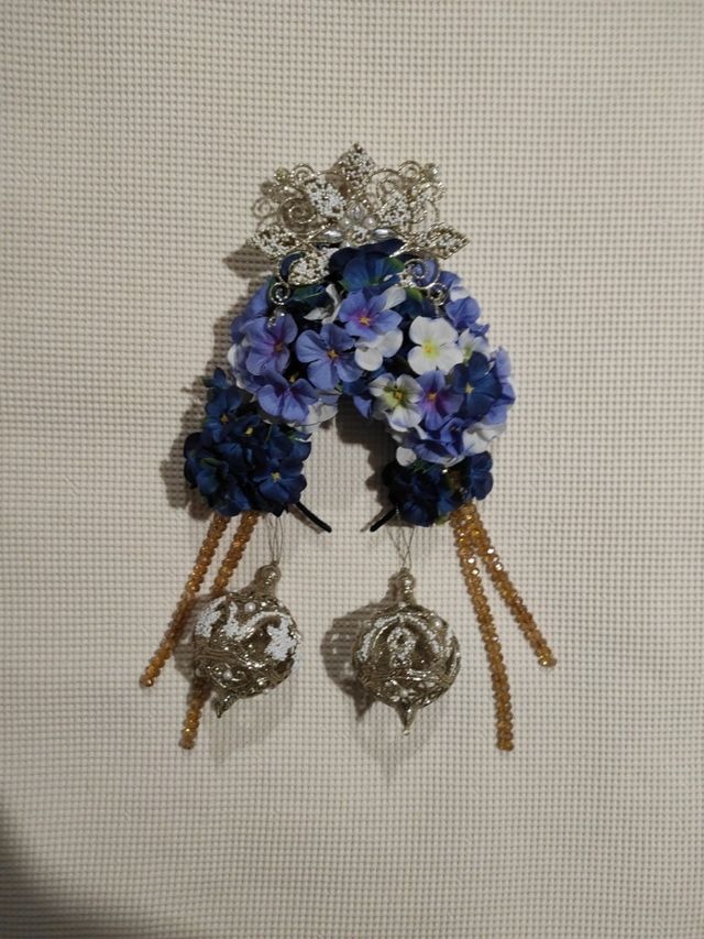 Tocado Estilo Tailandés.Carnaval