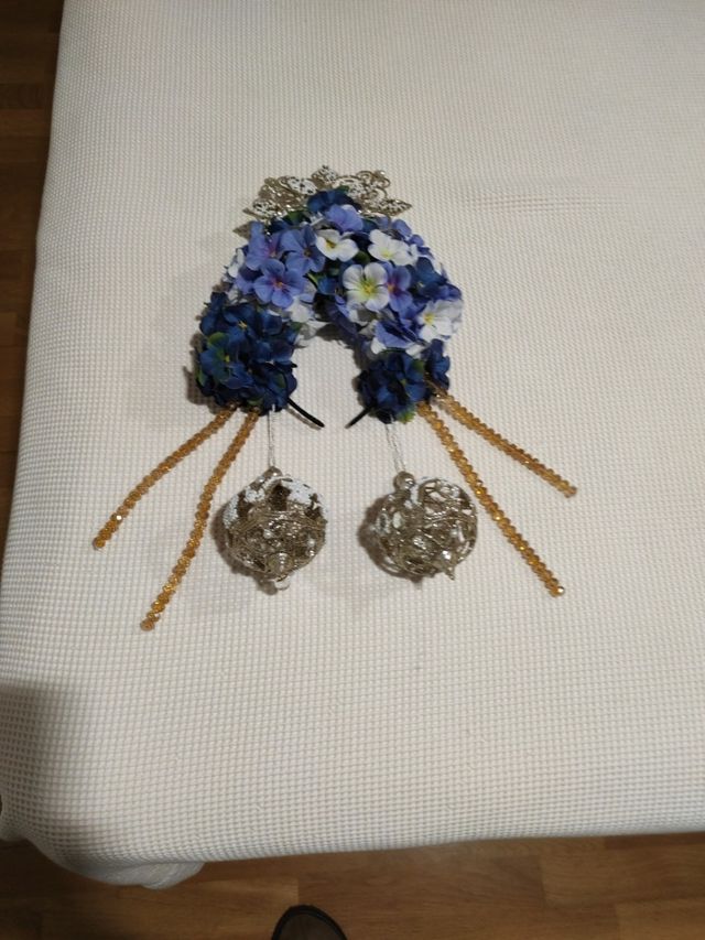 Tocado Estilo Tailandés.Carnaval