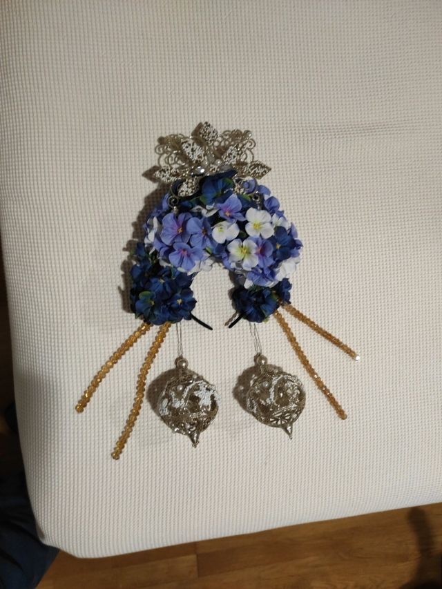 Tocado Estilo Tailandés.Carnaval