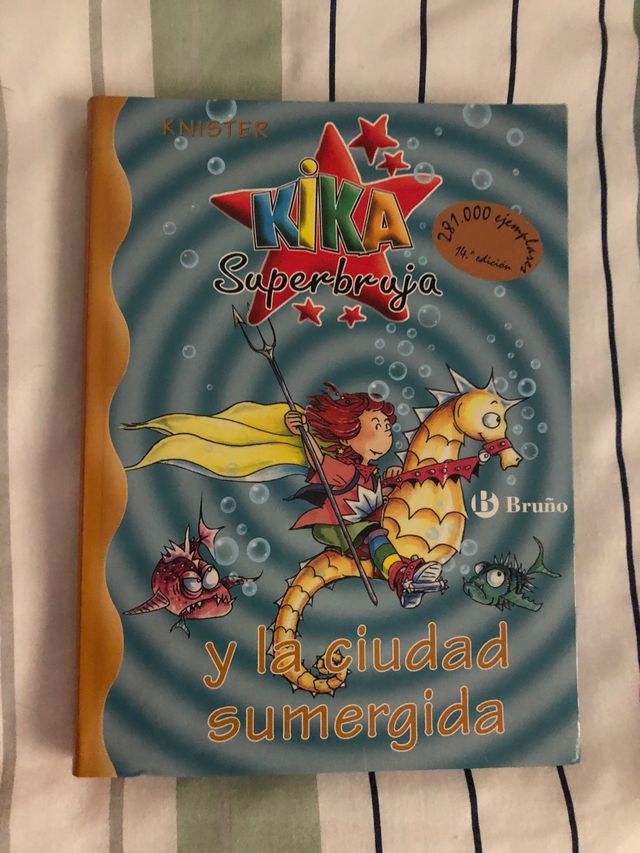 Libro Kika súperbruja y la ciudad sumergida