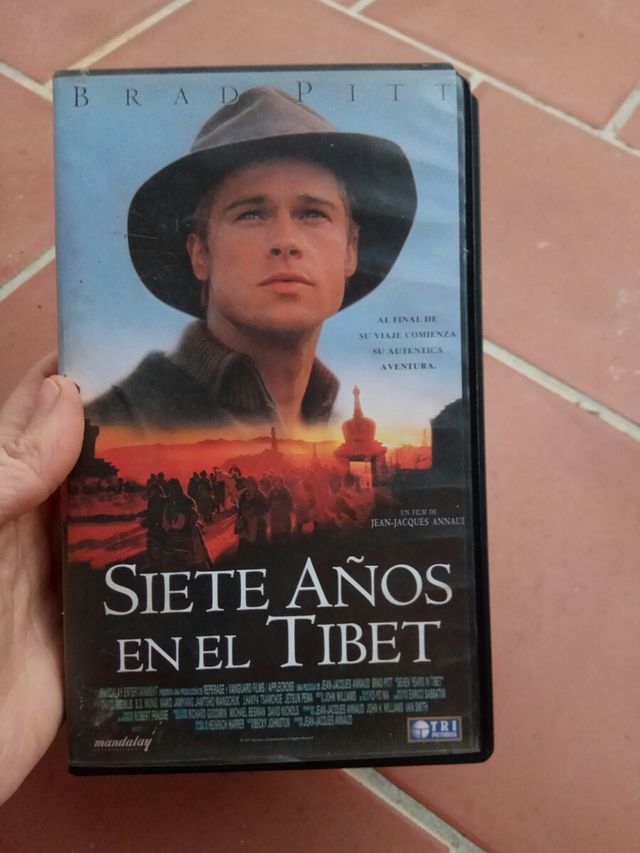 película " Siete años en el Tíbet" VHS
