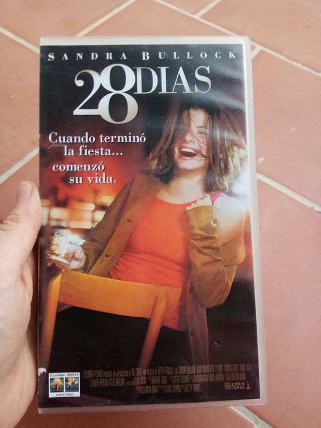 Película " 28 días" VHS
