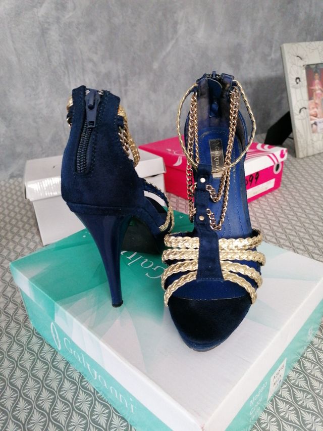 Sandalia de tacon t38