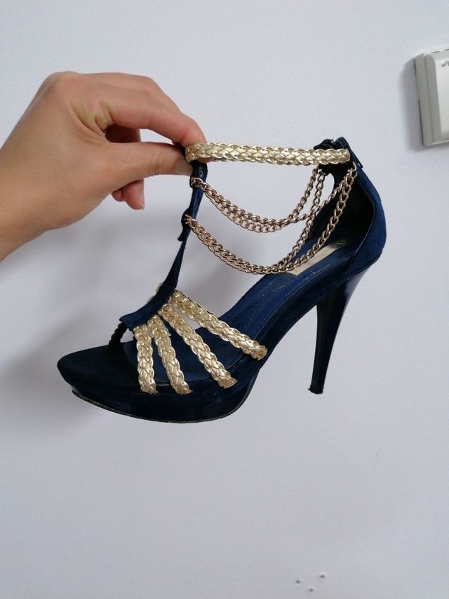 Sandalia de tacon t38