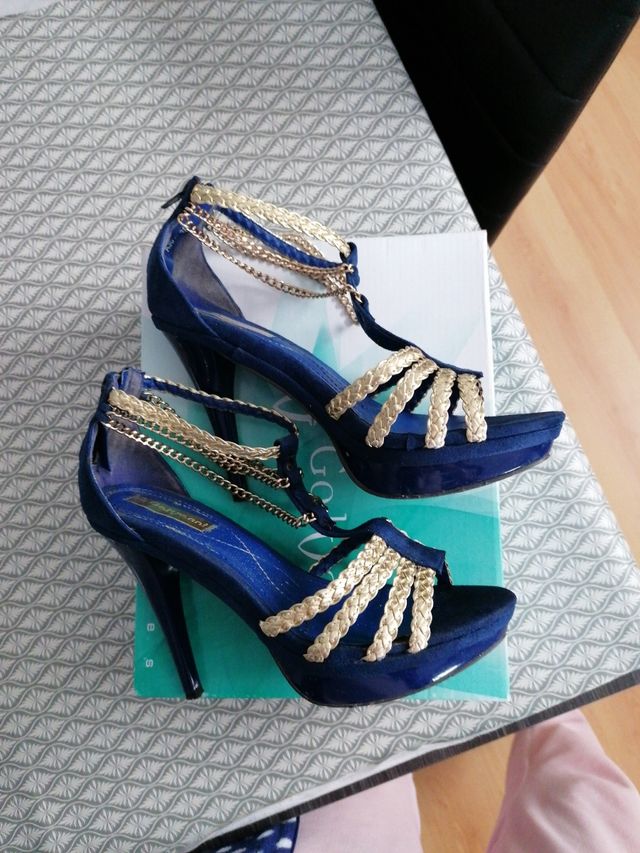 Sandalia de tacon t38