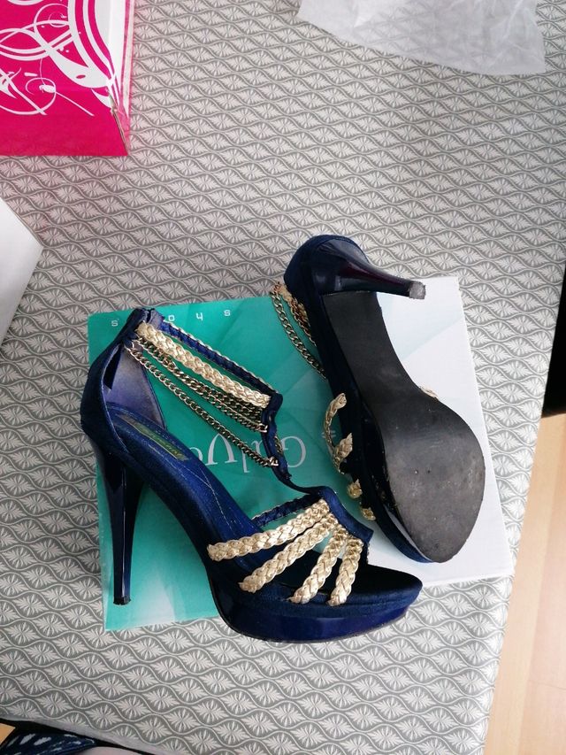 Sandalia de tacon t38