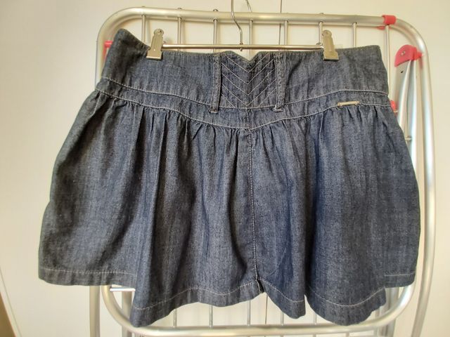 Falda vaquera T. 40 de Stradivarius