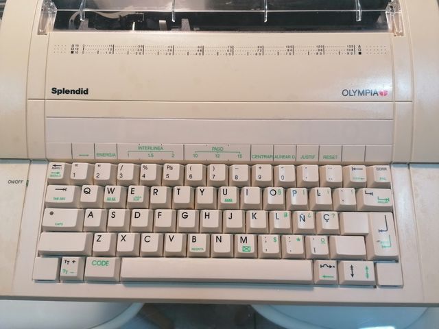 Máquina de escribir