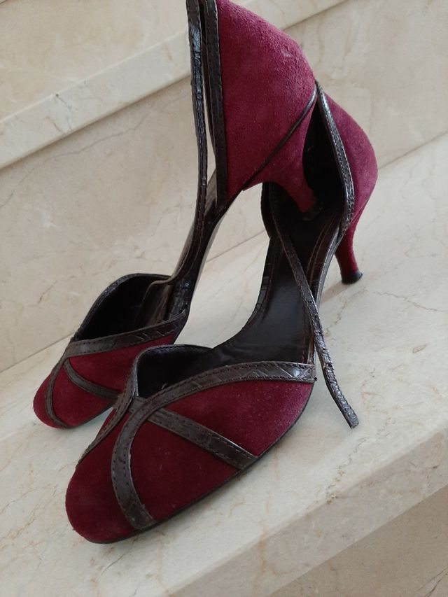 zapatos de señora, de piel, número 37.