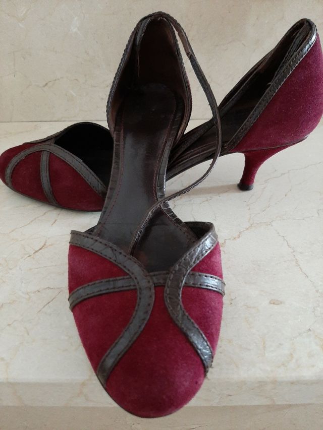 zapatos de señora, de piel, número 37.