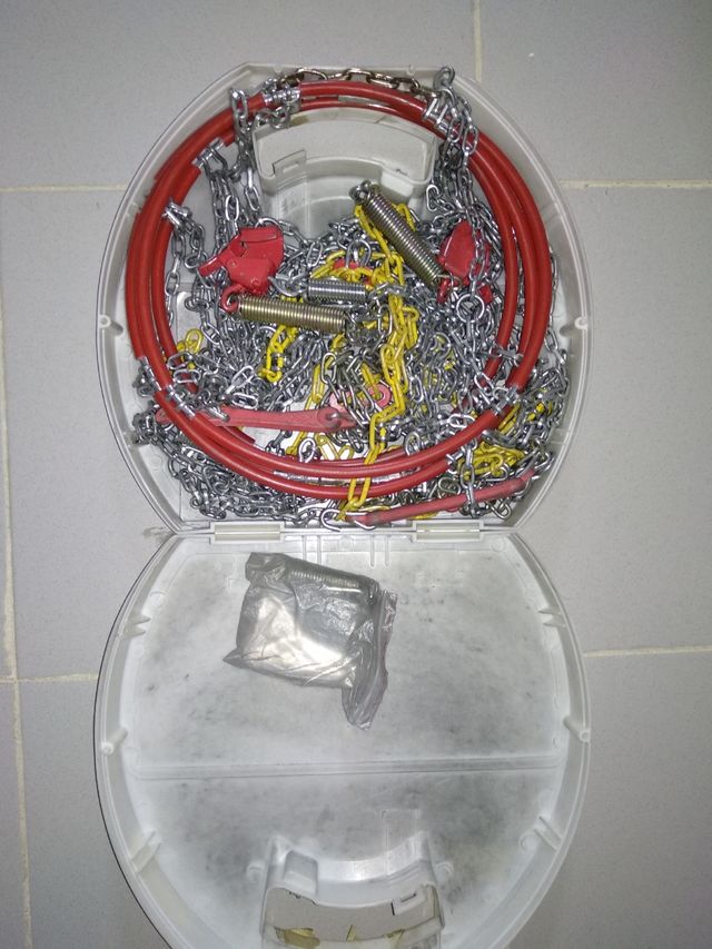 cadenas nieve sin estrenar