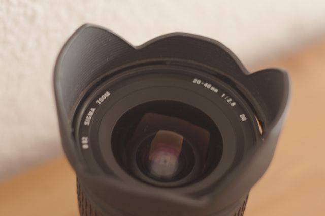 Obiettivo Sigma 20-40mm f2.8 per Pentax