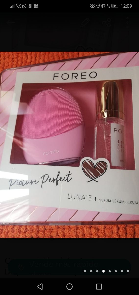 FOREO Estuche LUNA 3 + Serum (NUEVO)