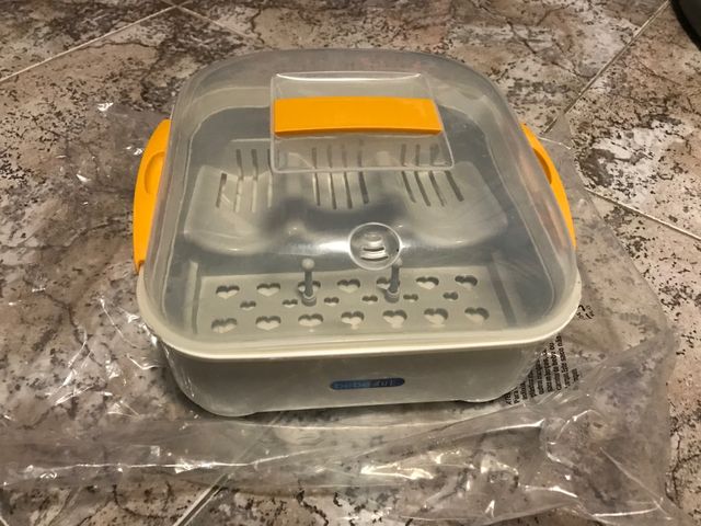 Esterilizador biberones microondas