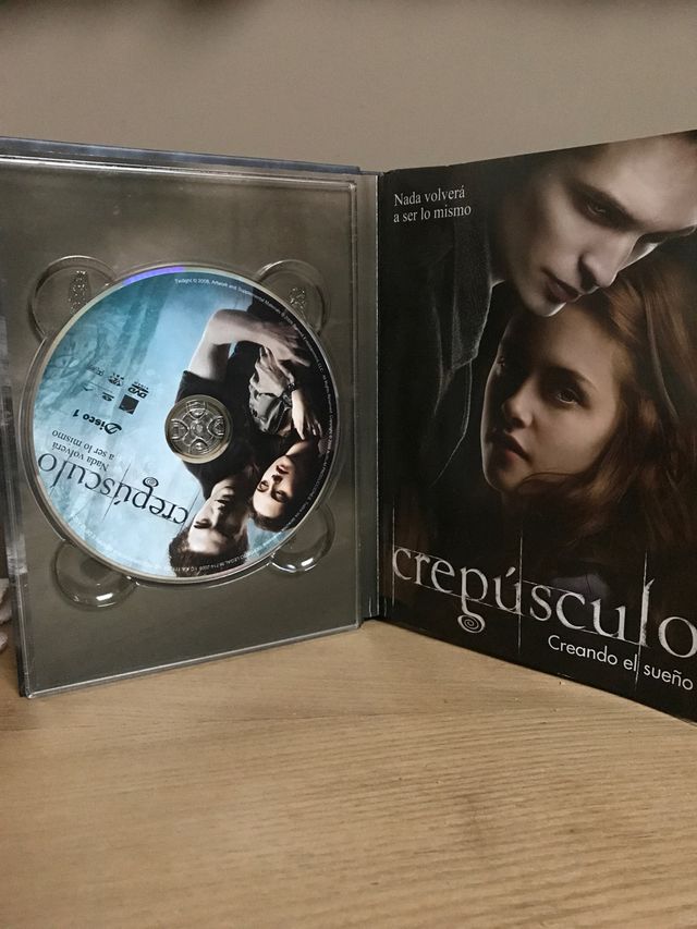 DVDs de la saga Crepúsculo 