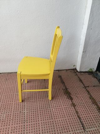 Silla cocina Vintage de segunda mano por 12 € en Madrid en WALLAPOP