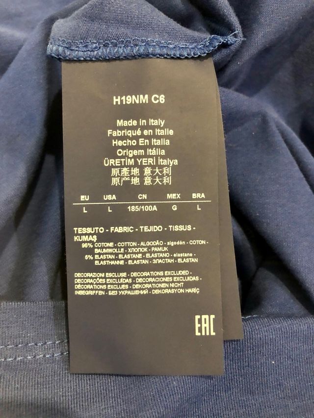 Camiseta armani jeans