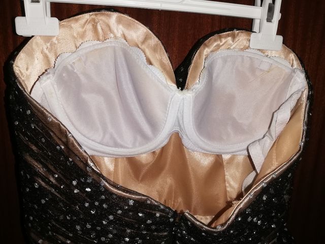 Vestido escote corazón